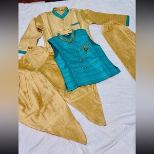 New boys Indian suit